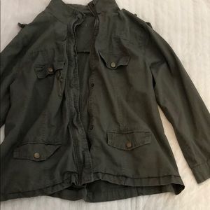 army green jacket